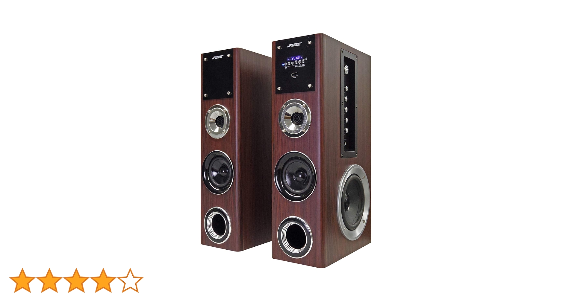 NRF★新品FUZE☆アンプ内蔵デュアルウーファータワースピーカー ヨドバシ.com - FUZE フューズ Bluetooth対応アンプ内蔵